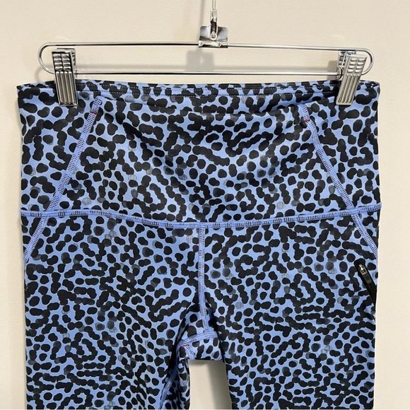 Lululemon All Sport Crop Legging Ace Spot Lullaby Black - Picture 6 of 14